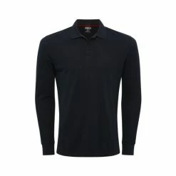 M&Co Blue Long Sleeve Polo Top -M&Co shop unnamed file 717