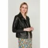 M&Co Black Leather Biker Jacket -M&Co shop unnamed file 732
