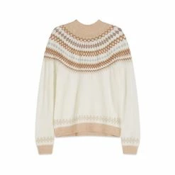 M&Co Cream Fairisle Jumper -M&Co shop unnamed file 76