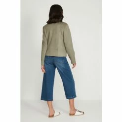 M&Co Green Suedette Biker Jacket -M&Co shop unnamed file 800