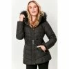 M&Co Black Short Puffer Jacket -M&Co shop unnamed file 806
