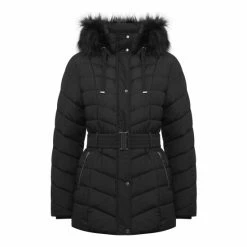 M&Co Black Short Puffer Jacket -M&Co shop unnamed file 808