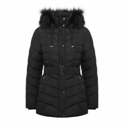 M&Co Black Short Puffer Jacket -M&Co shop unnamed file 811