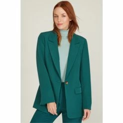 M&Co Green Smart Blazer