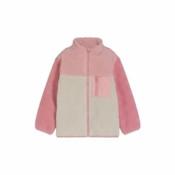 M&Co Pink Borg Fleece Jacket