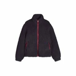 M&Co Blue Borg Zip Jacket -M&Co shop unnamed file 836