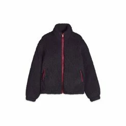 M&Co Blue Borg Zip Jacket -M&Co shop unnamed file 837