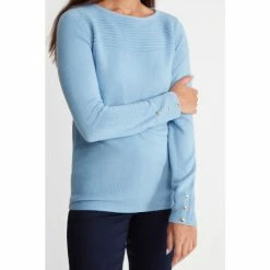 M&Co Petite Plain Boat Neck Jumper -M&Co shop unnamed file 84