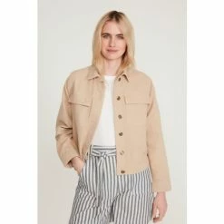 M&Co Grey Canvas Jacket