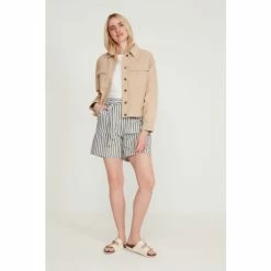 M&Co Grey Canvas Jacket -M&Co shop unnamed file 863