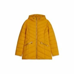 M&Co Yellow Sporty Lightweight Padded Jacket -M&Co shop unnamed file 886