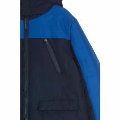M&Co Blue Colourblock Padded Jacket -M&Co shop unnamed file 889