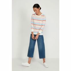 M&Co Cream Striped Jumper -M&Co shop unnamed file 89