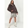 M&Co Brown Short Faux Fur Jacket 2 M&Co Brown Short Faux Fur Jacket -M&Co shop unnamed file 891