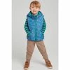 M&Co Blue Truck Print Hooded Gilet