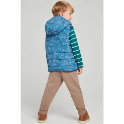 M&Co Blue Truck Print Hooded Gilet -M&Co shop unnamed file 900