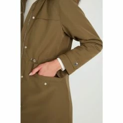 M&Co Green Faux Fur Collar Parka Jacket -M&Co shop unnamed file 912