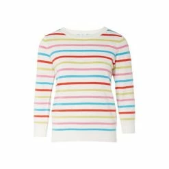 M&Co Cream Striped Jumper -M&Co shop unnamed file 92