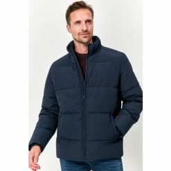 M&Co Blue Puffer Jacket