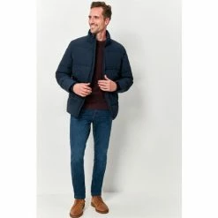 M&Co Blue Puffer Jacket -M&Co shop unnamed file 940