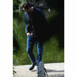 M&Co Blue Quilted Jacket -M&Co shop unnamed file 947