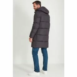 M&Co Grey Longline Puffer Coat -M&Co shop unnamed file 951