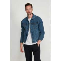 M&Co Blue Denim Jacket