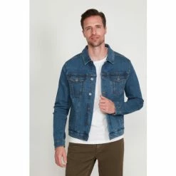 M&Co Blue Denim Jacket -M&Co shop unnamed file 963