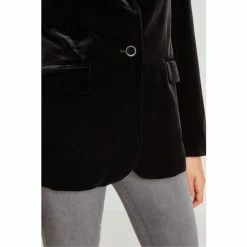 M&Co Black Velvet Suit: Blazer -M&Co shop unnamed file 972