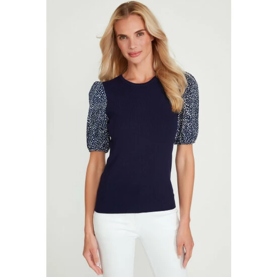 unnamed-file-99.jpg M&Co Blue Spot Top -M&Co shop unnamed file 99