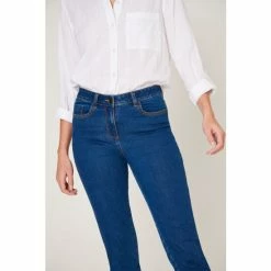 M&Co Blue Straight Leg Jeans -M&Co shop unnamed file 998